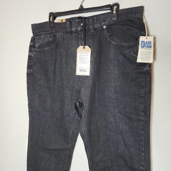 NWT Prana 38×36 Feener slim straight black jeans - Picture 6 of 16